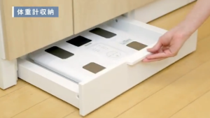 体重計収納②