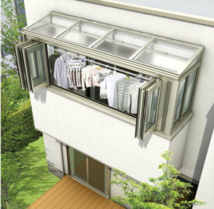 バルコニー囲い