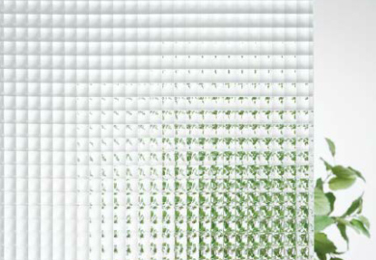 チェッカーガラス