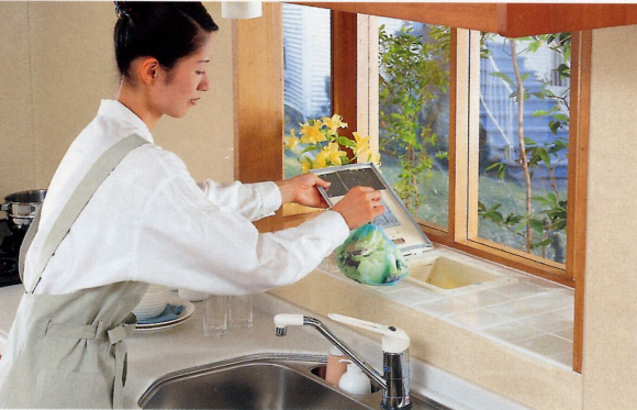 パナソニック キッチンシューター 出窓