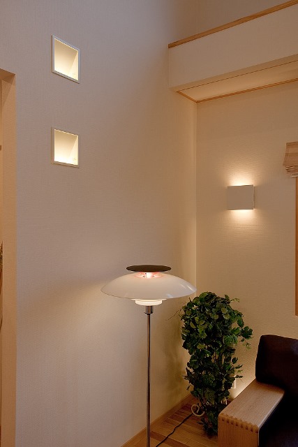 モデルハウス　補助照明