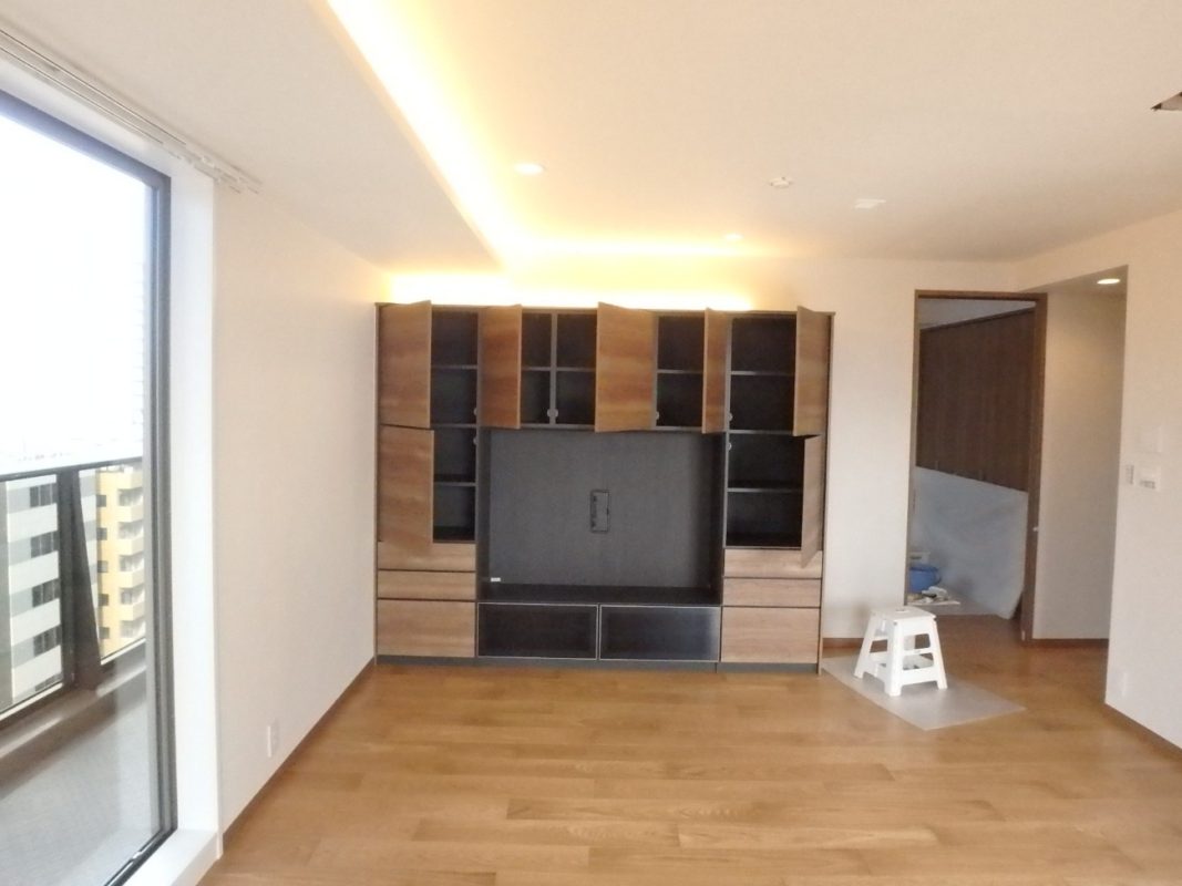 ジューテックホーム　マンションリフォーム　ウェルリフォーム　リビング　キュビオス　パナソニック　横浜　東京都　神奈川