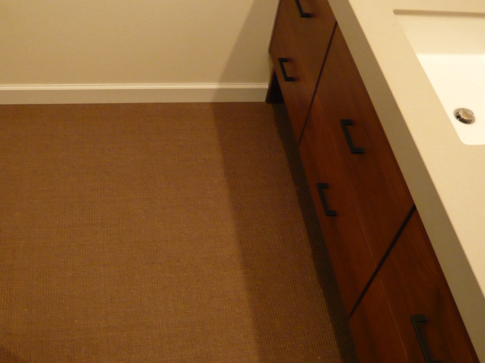 ジューテックホーム　ウェルリフォーム　洗面リフォーム　サイザル麻カーペット　マンションリフォーム　横浜　東京　神奈川