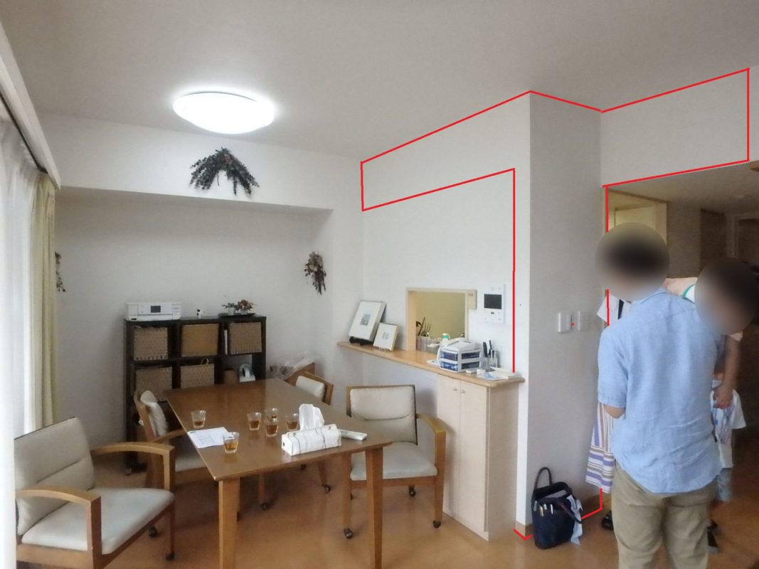 ジューテックホーム　ウェルリフォーム　マンションリフォーム　　キッチン　リビング　横浜　東京　都筑　港北