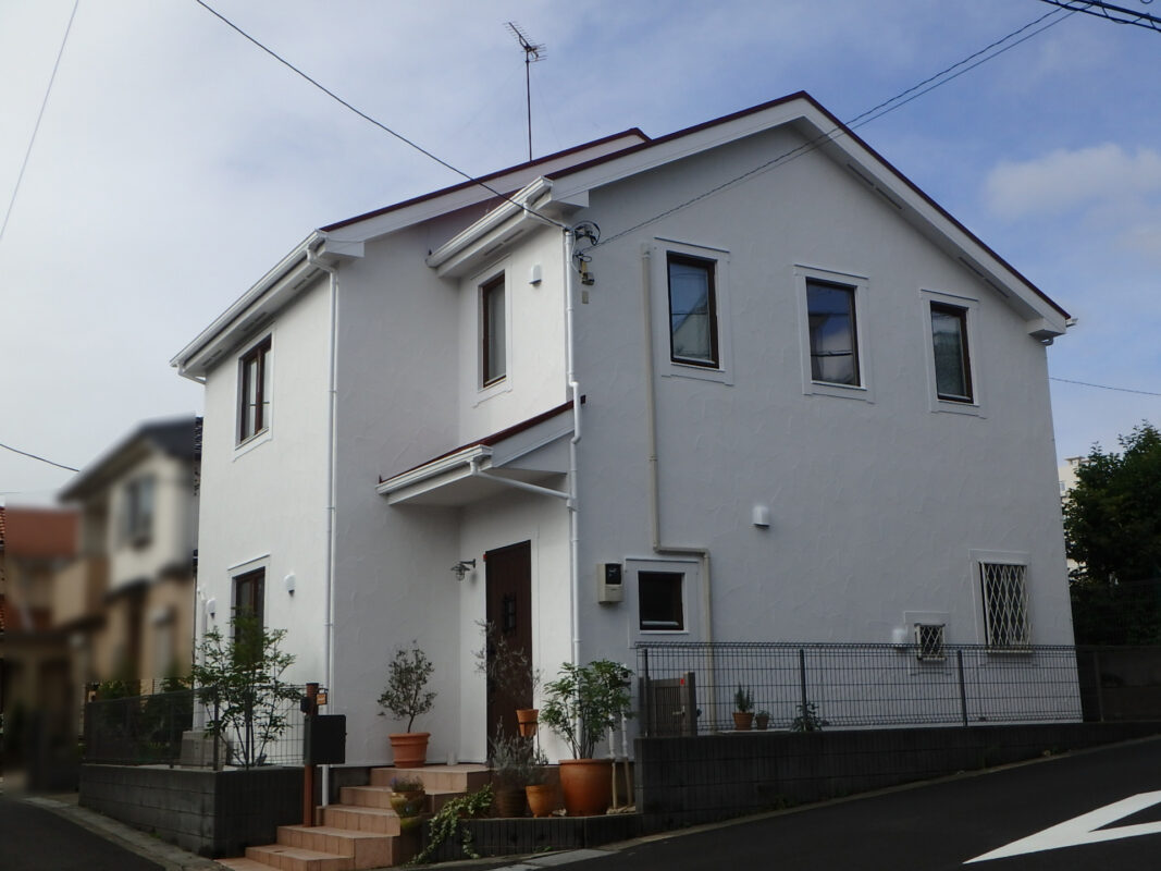 ジューテックホーム　ウェルリフォーム　ウェルダンノーブルハウス　横浜　神奈川　外装リフォーム　外壁塗装