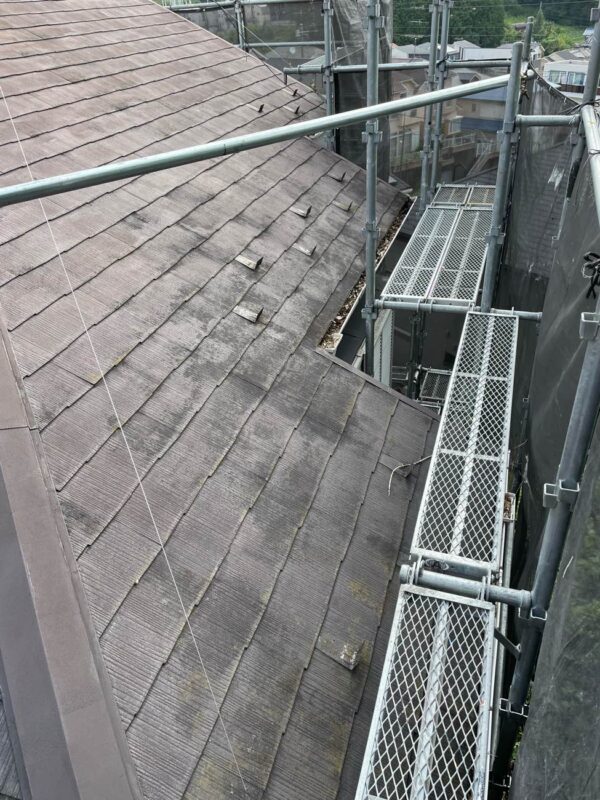 ジューテックホーム　外装リフォーム　外壁塗装　屋根リフォーム　港北ニュータウンリフォーム　港北ニュータウンリノベーション　ウェルダンノーブルハウス　屋根カバー工法